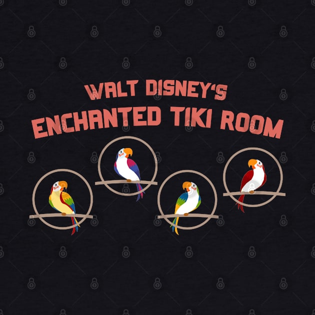 Enchanted Tiki Room Birds by Mint-Rose